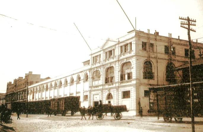 Selanik Posta ve Telgraf İdaresi binası, 1912